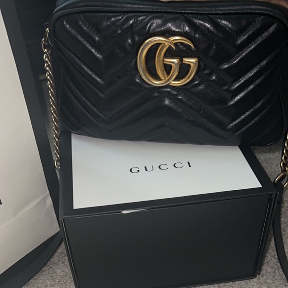 GG Marmont small matelassé shoulder bag - Picture 5 of 7